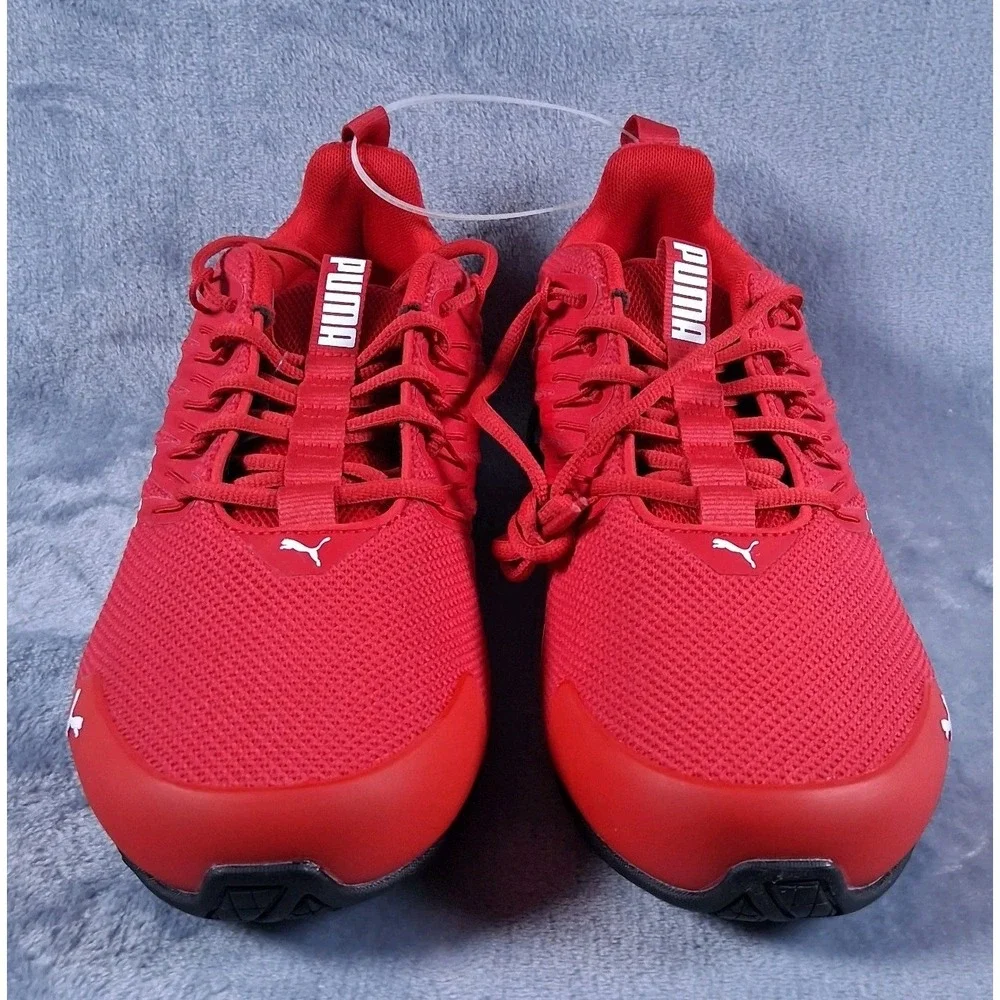 PUMA Voltiac Evo Men's 11.5 Training Sneakers Athletic Shoes 379601-35 Red White